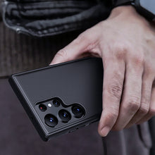 Заредете изображение във визуализатора на галерията – Nillkin Super Frosted Shield Pro Magnetic Case for Samsung Galaxy S23 Ultra with MagSafe armored cover black
