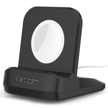 Заредете изображение във визуализатора на галерията – SPIGEN S350 NIGHT STAND APPLE WATCH 38/40/42/44 BLACK - TopMag
