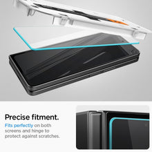 Заредете изображение във визуализатора на галерията – SPIGEN Tempered Glass GLAS.TR ”EZ FIT” 2-PACK do SAMSUNG Z FOLD 5 transparent
