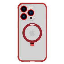Заредете изображение във визуализатора на галерията – Tel Protect Magical Magsafe Stand Case for Iphone 15 Pro Max red
