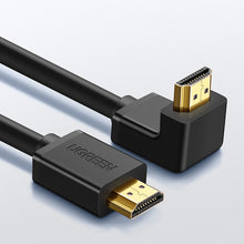 Заредете изображение във визуализатора на галерията – Ugreen HD103 Cable 270 Degree HDMI 2.0 / 4K / 60Hz / 1080p / 30AWG / 3m Black (10122)
