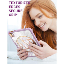 Заредете изображение във визуализатора на галерията – Supcase COSMO IPAD 10.9 2022 MARBLE PURPLE
