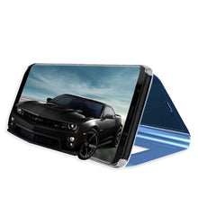 Заредете изображение във визуализатора на галерията – Clear View Case cover for Samsung Galaxy S20 Ultra blue
