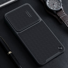 Заредете изображение във визуализатора на галерията – Nillkin Textured S Case for Samsung Galaxy S23 armored cover with camera cover black
