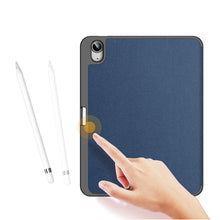 Заредете изображение във визуализатора на галерията – Dux Ducis Domo case iPad 10.9'' 2022 (10 gen.) smart cover stand blue
