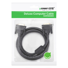 Заредете изображение във визуализатора на галерията – Ugreen DVI (24+1) - DVI (24+1) 2m black (DV101)
