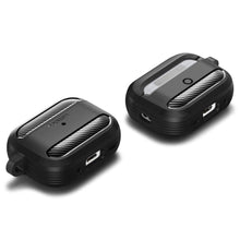 Заредете изображение във визуализатора на галерията – Spigen RUGGED ARMOR Apple AIRPODS PRO 1 / 2 MATTE BLACK
