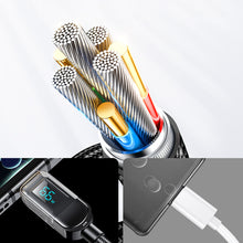 Заредете изображение във визуализатора на галерията – Joyroom USB cable - USB C 66W for fast charging and data transfer 1.2 m black (S-AC066A4)
