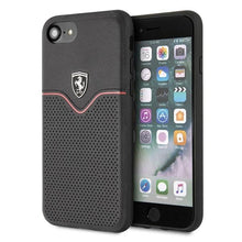 Заредете изображение във визуализатора на галерията – Ferrari Hardcase FEOVEHCI8BK iPhone 7/8 SE2020 / SE 2022 black / black Off Track Victory - TopMag
