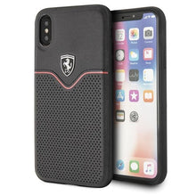 Заредете изображение във визуализатора на галерията – Ferrari Hardcase FEOVEHCPXBK iPhone X/Xs black/czarny Off Track Victory - TopMag
