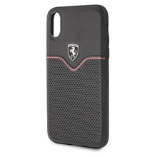 Заредете изображение във визуализатора на галерията – Ferrari Hardcase FEOVEHCPXBK iPhone X/Xs black/czarny Off Track Victory - TopMag
