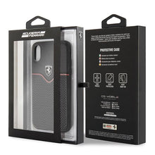 Заредете изображение във визуализатора на галерията – Ferrari Hardcase FEOVEHCPXBK iPhone X/Xs black/czarny Off Track Victory - TopMag
