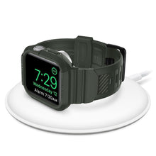 Заредете изображение във визуализатора на галерията – SPIGEN RUGGED ARMOR "PRO" APPLE WATCH 4/5/6 / SE (44MM) MILITARY GREEN - TopMag
