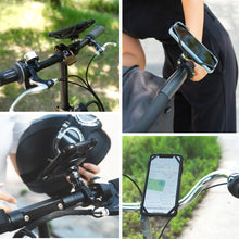 Заредете изображение във визуализатора на галерията – Ringke Spider Grip Mount Bicycle Vehicle Mounts Bike Silicone Phone Bracket for 4-6" Devices black (ACSG0001) - TopMag
