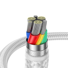 Заредете изображение във визуализатора на галерията – Joyroom USB cable - USB C 3A Surpass Series for fast charging and data transfer 0.25 m white (S-UC027A11)
