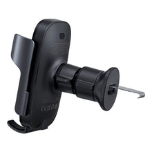 Заредете изображение във визуализатора на галерията – BASEUS car holder to air vent with wireless charging Mily Way 15W black C40357000111-00/BS-CM023
