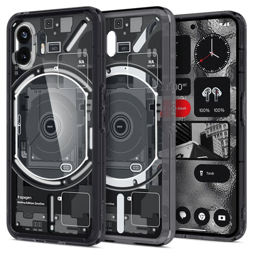 Spigen Ultra Hybrid case for Nothing Phone 2 - gray and black