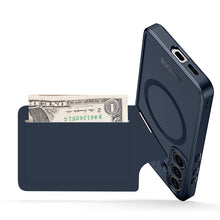 Заредете изображение във визуализатора на галерията – Rafi II Mag case for Samsung S24 - Blue
