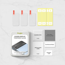 Заредете изображение във визуализатора на галерията – Ringke Cover Display Glass 3x Tempered Glass for Samsung Galaxy Z Flip4 for Rear Mini Display (G4as085)
