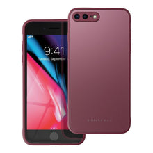 Заредете изображение във визуализатора на галерията – Roar matte glass гръб за iphone 7 plus / 8 plus claret
