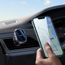 Заредете изображение във визуализатора на галерията – Joyroom magnetic car phone holder for air vent gray (JR-ZS311)
