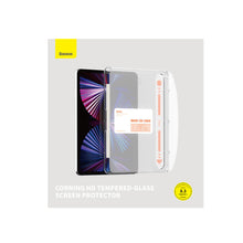 Заредете изображение във визуализатора на галерията – Baseus Crystal tempered glass for iPad Mini 6 8.3'' + mounting kit - transparent

