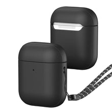 Заредете изображение във визуализатора на галерията – Dux Ducis Plen case for AirPods 2 / AirPods 1 headphone case black

