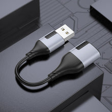 Заредете изображение във визуализатора на галерията – Borofone Adapter BV19 Creator Audio 2 in 1 - USB to 2xjack 3,5mm - black
