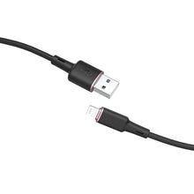 Заредете изображение във визуализатора на галерията – Acefast cable usb a tp lightning 8-pin mfi 2,4a c2-02 silicone 1,2m black
