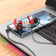 Заредете изображение във визуализатора на галерията – Borofone Earphones BM81 Happy gaming with microphone black
