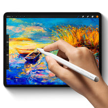 Заредете изображение във визуализатора на галерията – Baseus Smooth Writing Active Stylus Pen for iPad / iPad Pro / iPad Air with Cap for Capacitive screens white (SXBC040002)
