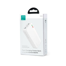 Заредете изображение във визуализатора на галерията – Joyroom powerbank 30000mAh Dazzling Series 12W white (JR-T018)
