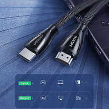 Заредете изображение във визуализатора на галерията – Ugreen HD140 cable with HDMI 2.1 connectors (male) 3m - black
