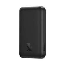 Заредете изображение във визуализатора на галерията – BASEUS power bank magnetic support MagSafe 6000mAh PD 20W PPCX050001 black
