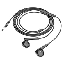 Заредете изображение във визуализатора на галерията – Borofone Earphones BM82 Art music with microphone black
