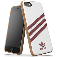 Заредете изображение във визуализатора на галерията – Adidas OR Molded Case PU iPhone SE2022 / SE2020 / 7 / 8 / 6 / 6s white/white 34930
