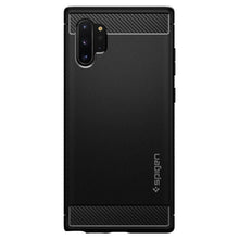 Заредете изображение във визуализатора на галерията – SPIGEN RUGGED ARMOR GALAXY NOTE 10+ PLUS MATTE BLACK - TopMag
