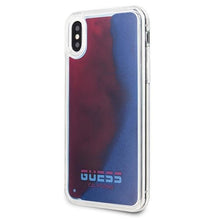 Заредете изображение във визуализатора на галерията – Guess GUHCPXGLCRE iPhone X/Xs czerwony /red hard case California Glow in the dark - TopMag
