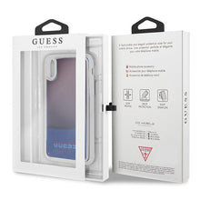 Заредете изображение във визуализатора на галерията – Guess GUHCPXGLCRE iPhone X/Xs czerwony /red hard case California Glow in the dark - TopMag

