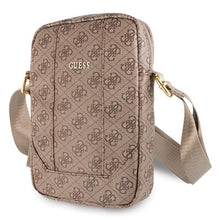 Заредете изображение във визуализатора на галерията – Guess Torba GUTB104GB 10" brązowa /brown 4G UPTOWN - TopMag
