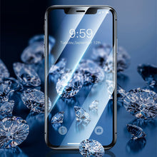 Заредете изображение във визуализатора на галерията – Baseus full screen tempered glass with 0.23mm 9H frame iPhone 11 / iPhone XR 2 pcs + black positioner (SGAPIPH61-APE01) - TopMag
