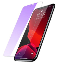 Заредете изображение във визуализатора на галерията – Baseus 0.3mm Full-glass Anti-bluelight Tempered Glass Film For iPhone 11 Pro Max / iPhone XS Max 6.5inch Transparent (SGAPIPH65-LF02) - TopMag

