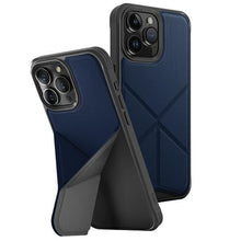 Заредете изображение във визуализатора на галерията – Uniq case Transforma iPhone 15 Pro Max 6.7" Magclick Charging blue/electric blue
