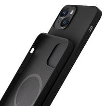 Заредете изображение във визуализатора на галерията – Apple iPhone 14 Plus - 3mk Hardy Silicone MagCase Graphite
