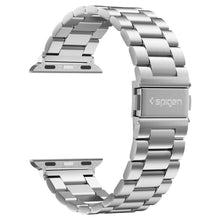 Заредете изображение във визуализатора на галерията – SPIGEN MODERN FIT BAND APPLE WATCH 2/3/4/5/6 / SE (42 / 44MM) SILVER - TopMag
