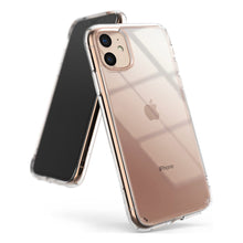 Заредете изображение във визуализатора на галерията – Ringke Fusion PC Case with TPU Bumper for iPhone 11 transparent (FSAP0040) - TopMag
