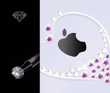 Заредете изображение във визуализатора на галерията – Kingxbar Wish Series case decorated with original Swarovski crystals iPhone 11 Pro silver - TopMag
