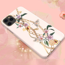 Заредете изображение във визуализатора на галерията – Kingxbar Luxury Series case decorated with original Swarovski crystals iPhone 11 Pro Max blue - TopMag
