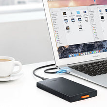 Заредете изображение във визуализатора на галерията – Ugreen SSD / HDD enclosure 2.5'' USB 3.0 SATA black (CM237)
