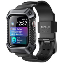 Заредете изображение във визуализатора на галерията – Supcase UNICORN BEETLE PRO Apple Watch 4/5/6/7 / SE (44/45 MM) BLACK - TopMag
